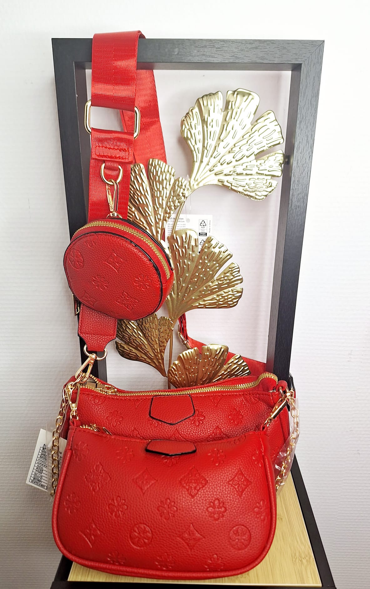 Bandoulière Rouge 3 Piece