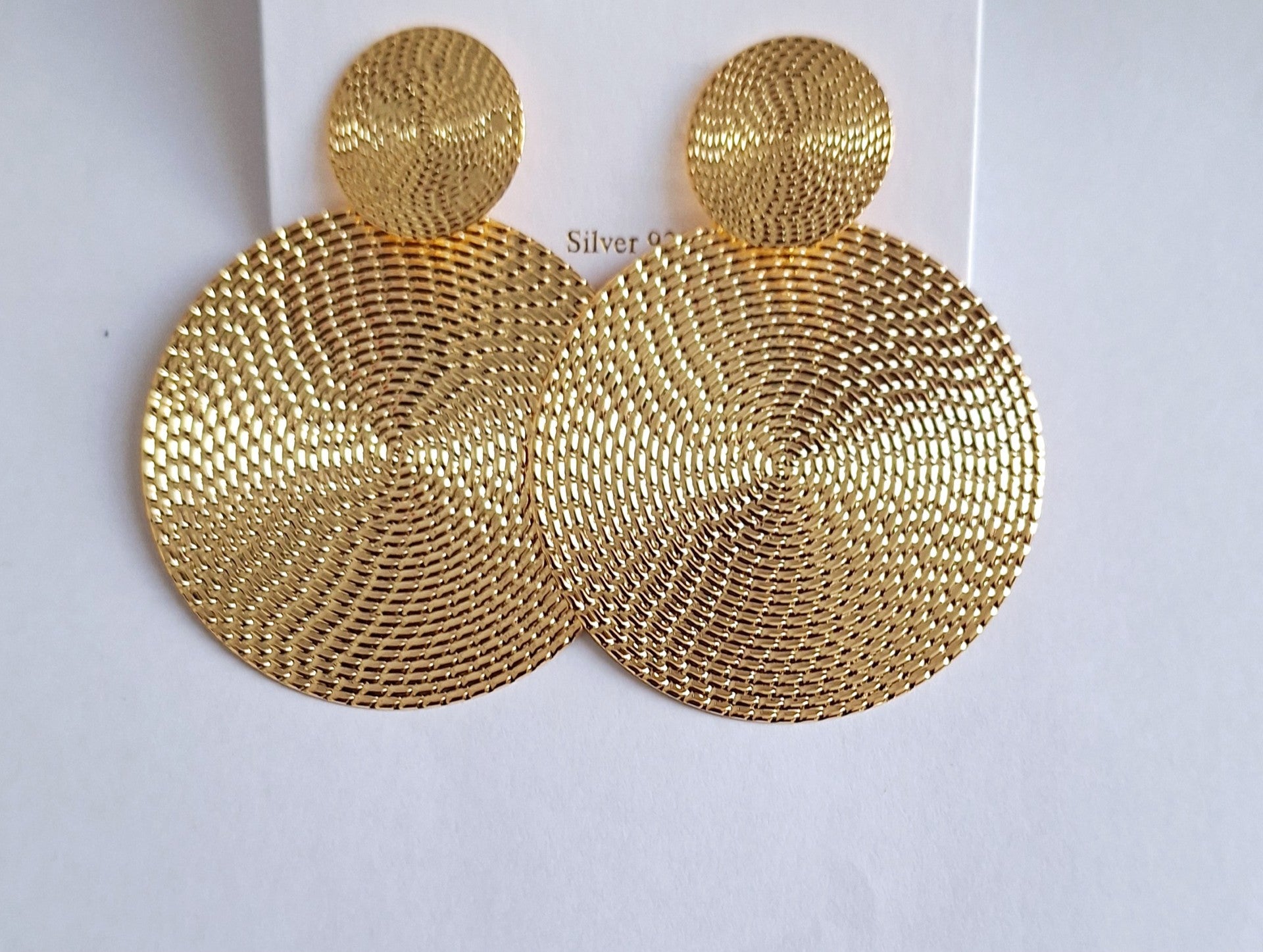 Boucle d'oreilles Rondes