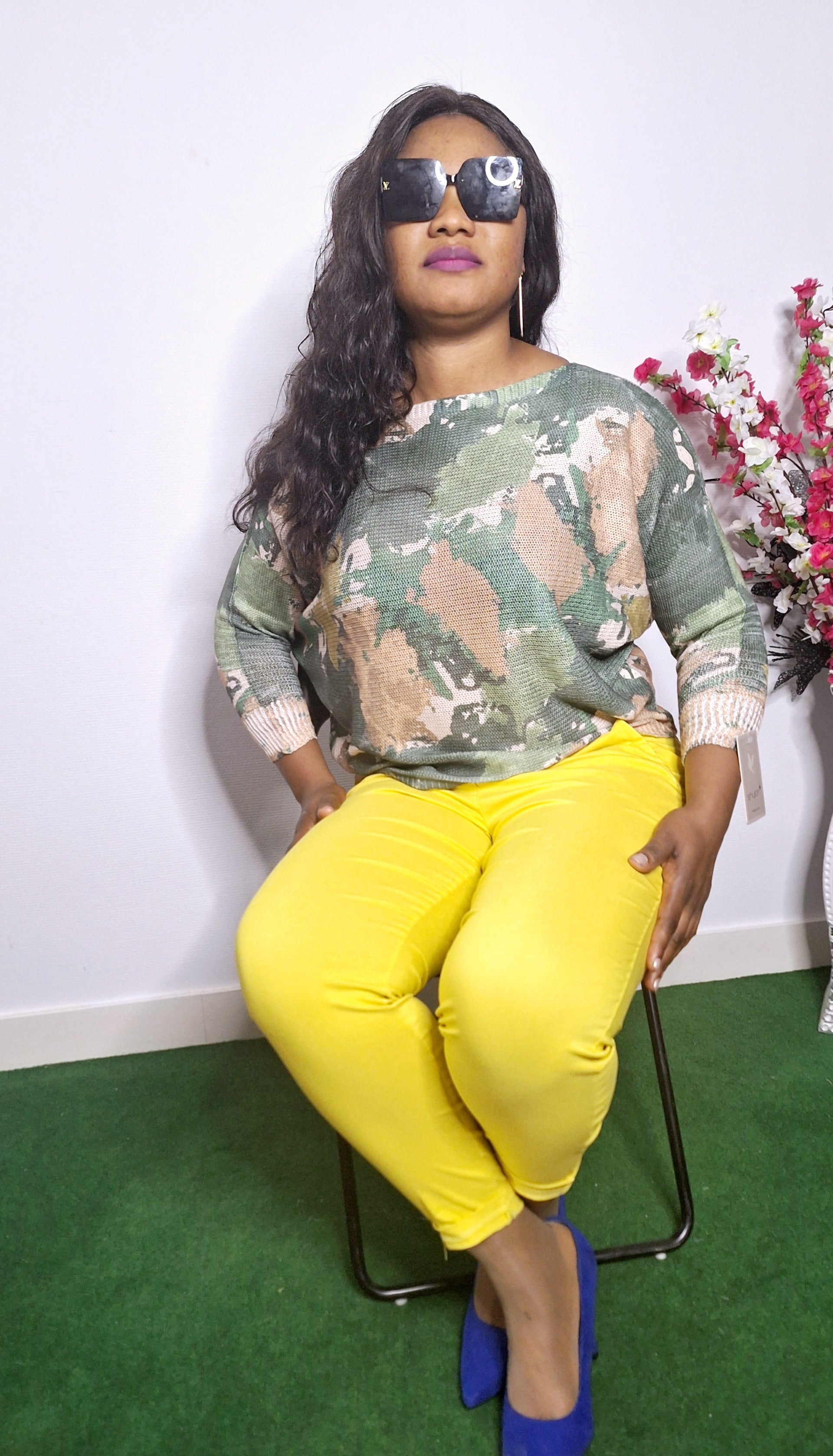 pull taille unique  ,longues manches