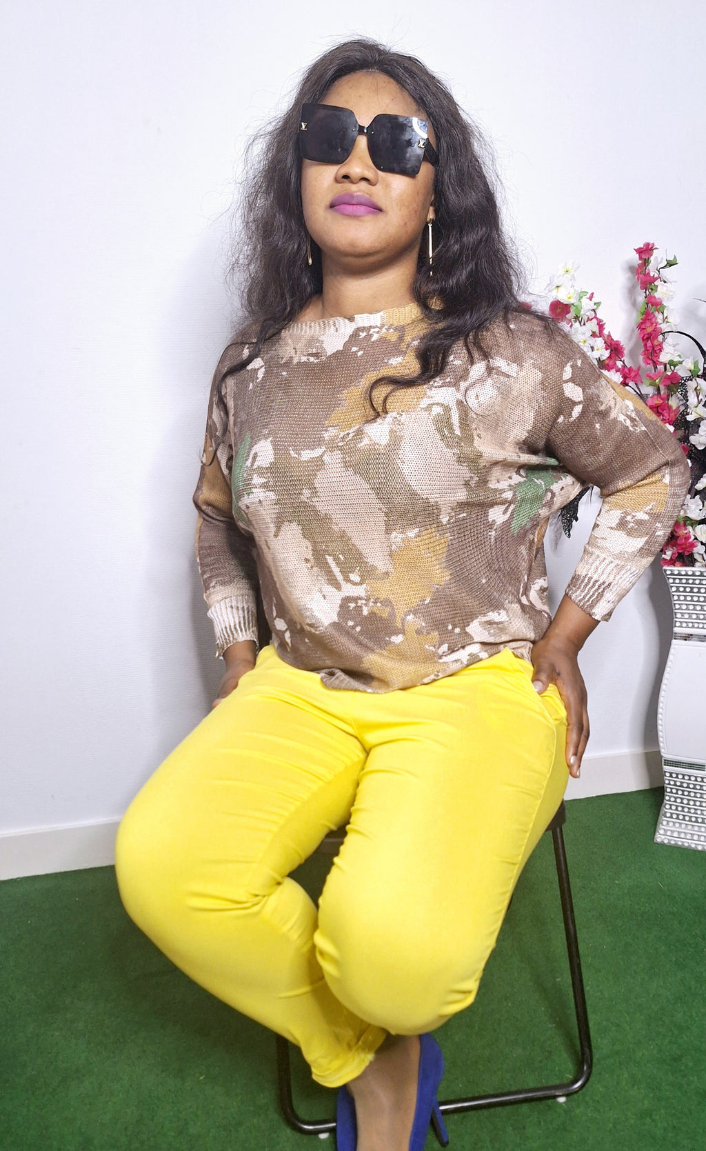 pull taille unique  ,longues manches