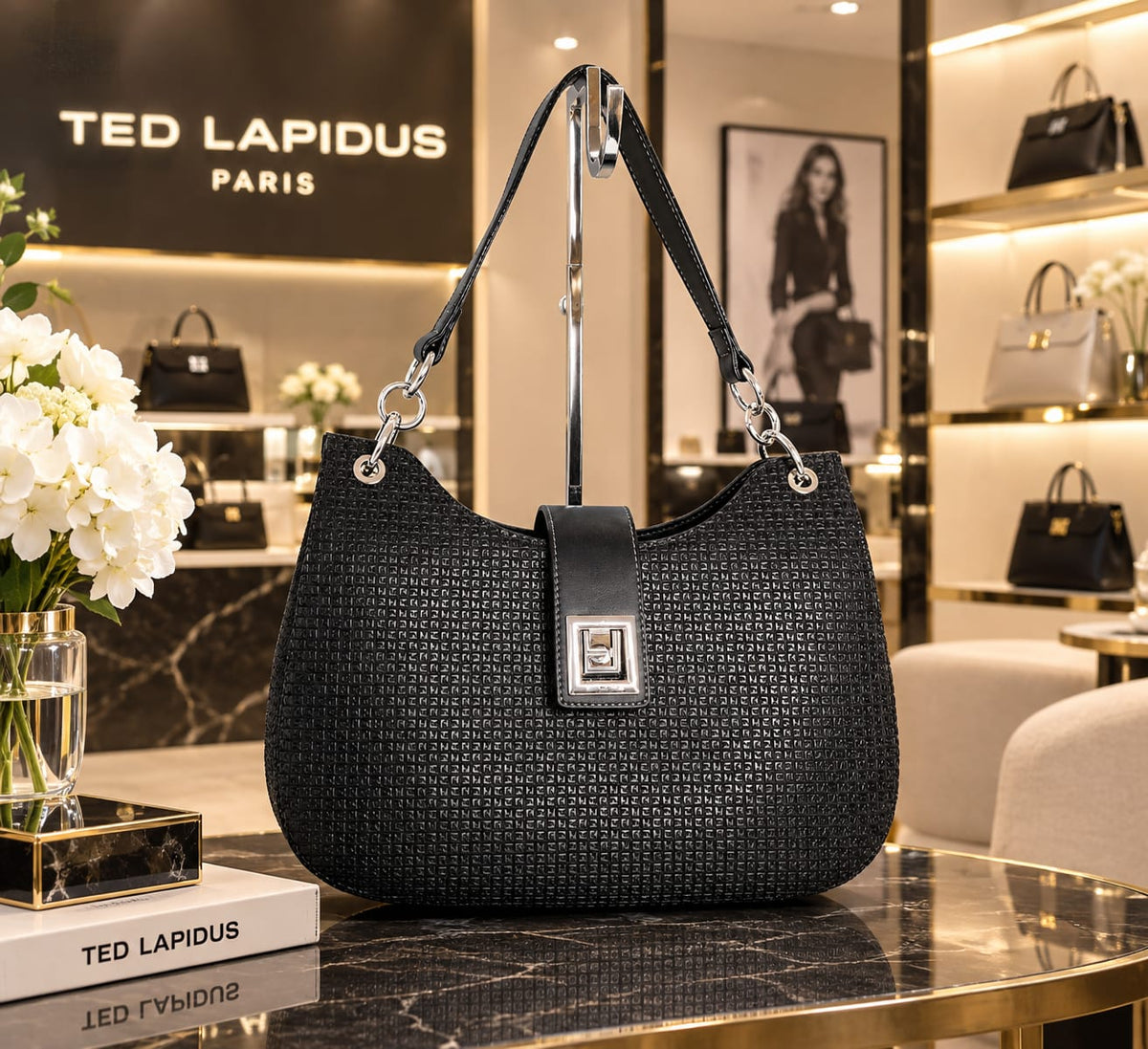 Sac à Main Ted Lapidus Noir