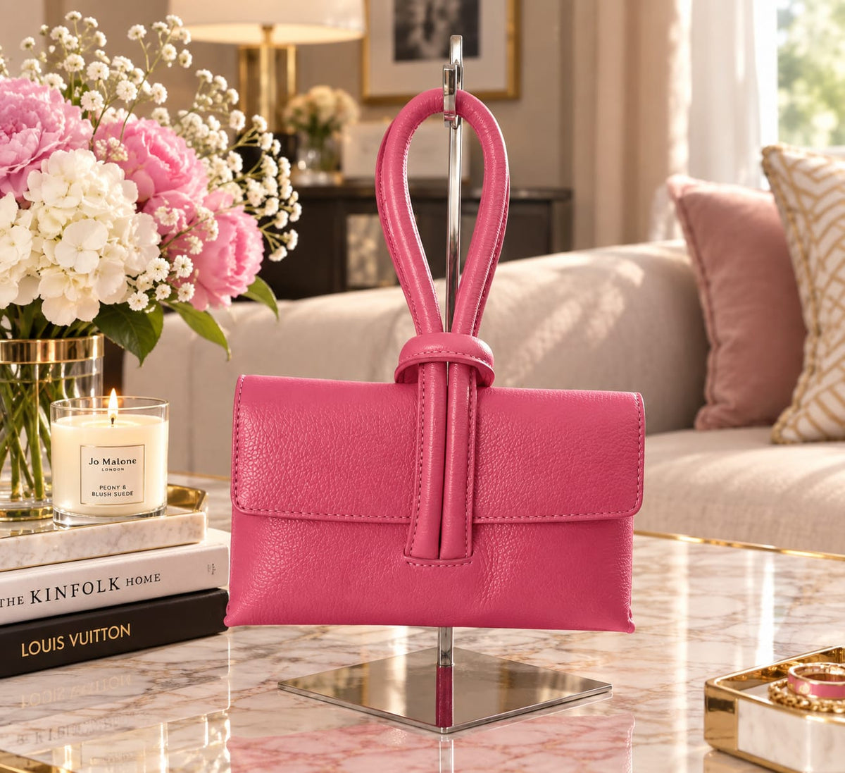 SAC A MAIN TENDANCE ROSE