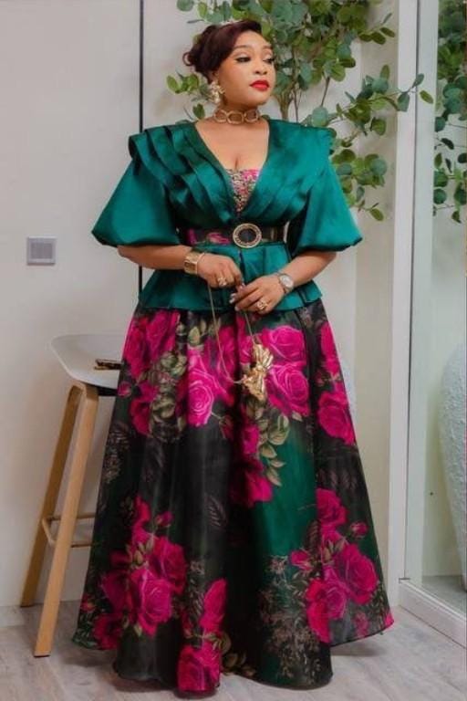 robe de soirée /cérémonie deux tons